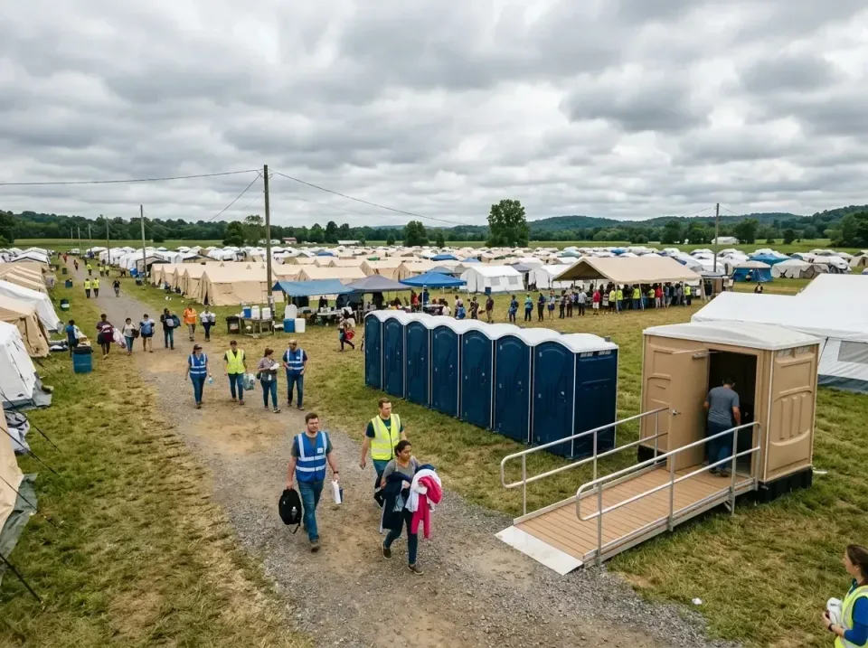 disaster-relief-camp-restrooms-010 — frequently asked questions, Dumpster & Portable Bathrooms Rental in Muldrow, OK